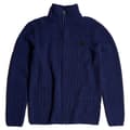 Miniatyrbillede 3 af 7: G-star Double Collar Trøje Med Lynlås Blå XL Mand