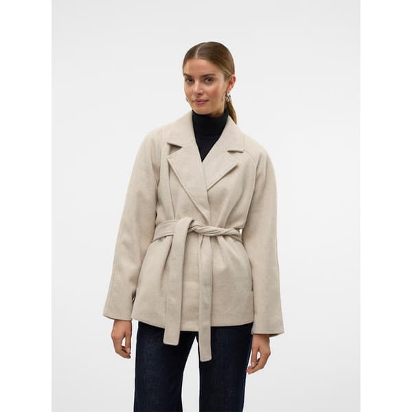 Vero Moda Fortuneaya Kappa Beige M Kvinna