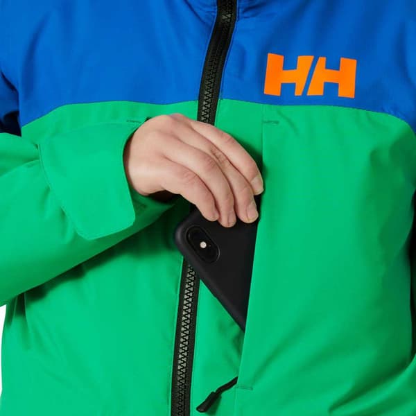 Helly Hansen Summit Jakke Grøn 16 Years Dreng