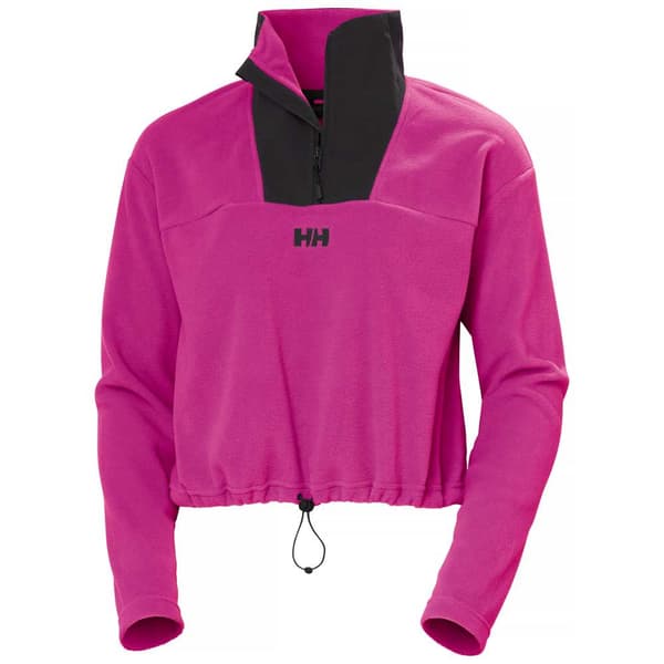 Helly Hansen Daybreaker Cropped Puolivetoketjullinen Fleecetakki Pinkki L Nainen