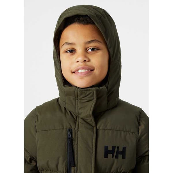 Helly Hansen Adore Puffy Parka Grøn 10 Years Dreng