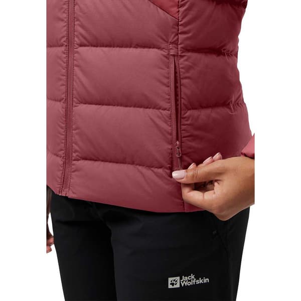 Jack Wolfskin Ather Down Jacka Röd L Kvinna