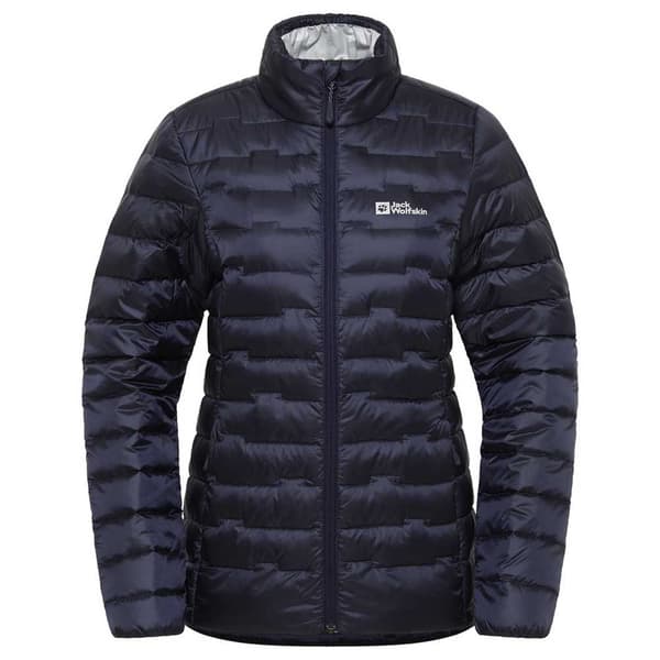 Jack Wolfskin Passamani Down Jakke Sort,Grå S Kvinde