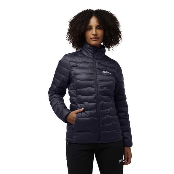 Jack Wolfskin Passamani Down Jakke Sort,Grå S Kvinde