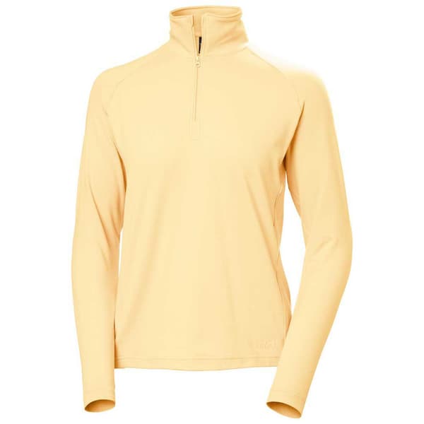 Helly Hansen Verglas Fleece Med Halv Dragkedja Gul L Kvinna