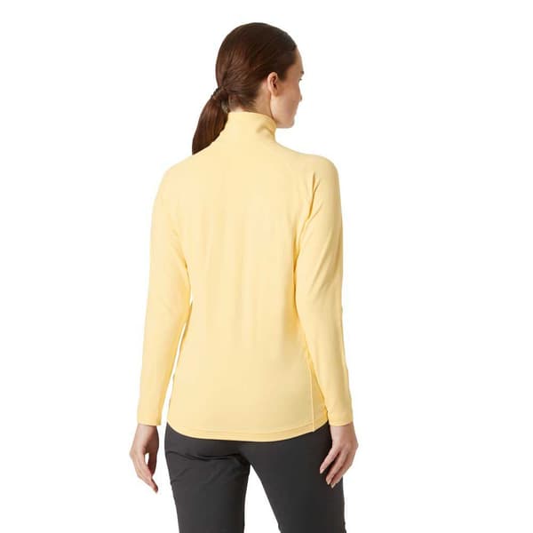 Helly Hansen Verglas Fleece Med Halv Dragkedja Gul L Kvinna