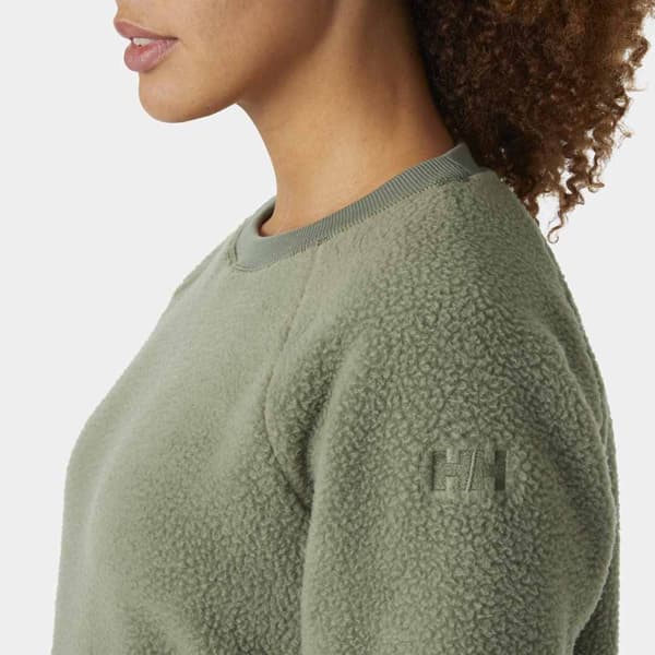 Helly Hansen Escape Teddy Fleecejacka Med Dragkedja Grönt S Kvinna