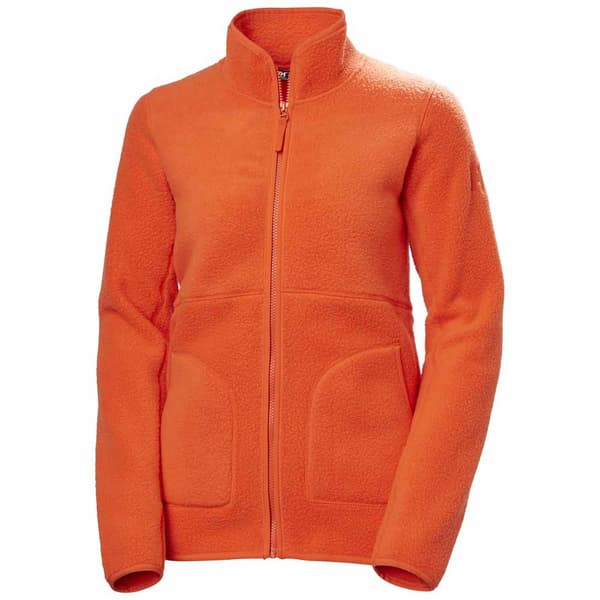 Helly Hansen Imperial Pile Fleecejacka Med Dragkedja Orange S Kvinna