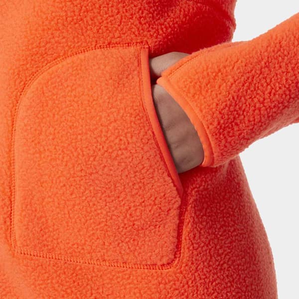 Helly Hansen Imperial Pile Fleecejacka Med Dragkedja Orange S Kvinna