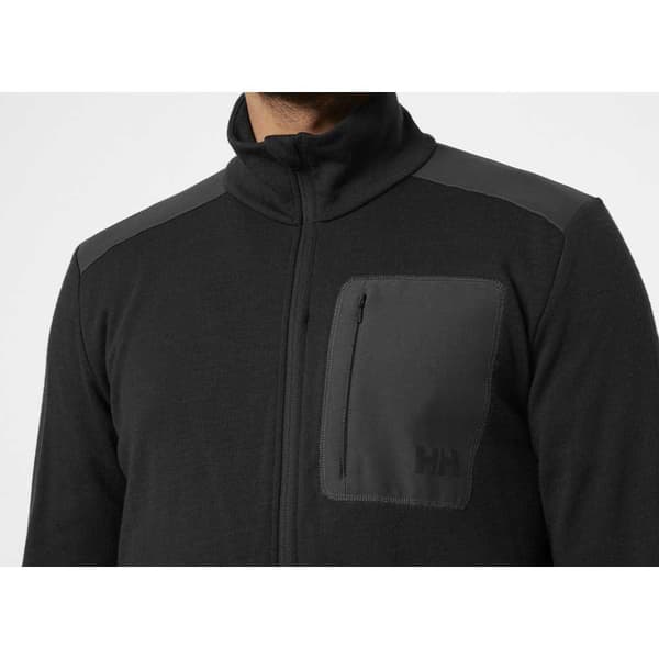 Helly Hansen Lifa Merino Fleece Svart S Man