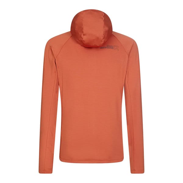 Rock Experience Arrows Fleecejacka Med Huva Orange 2XL Man