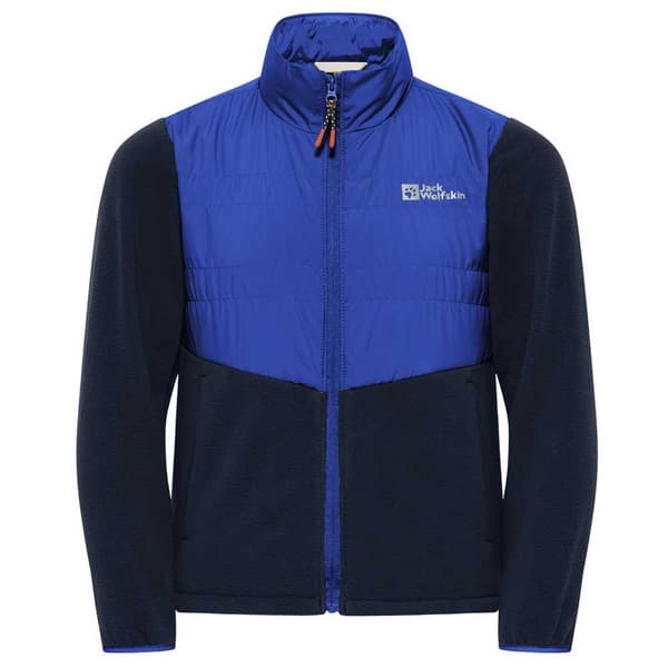 Jack Wolfskin Haldor Hybrid Jakke Blå 140 cm Dreng