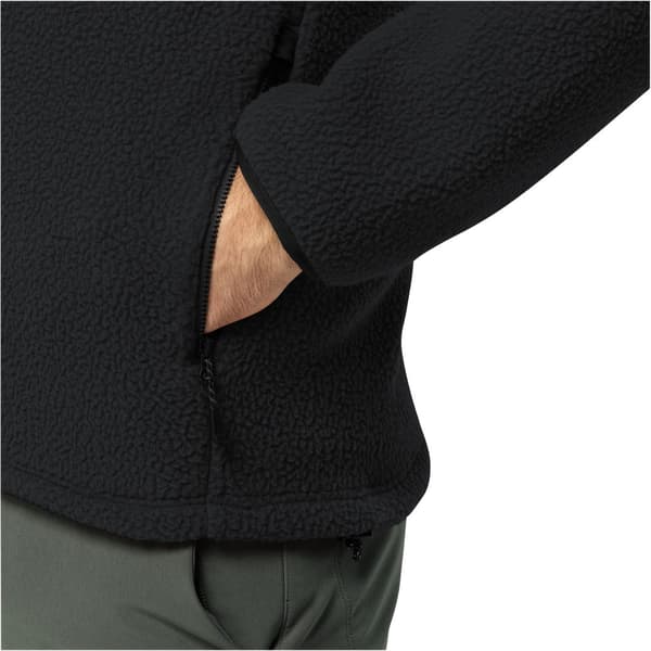 Jack Wolfskin Kammweg Pile Jacka Svart 2XL Man