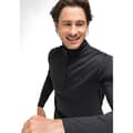 Pikkukuva 3 / 3: Maier Sports Midlayer Felix Puolivetoketjullinen Fleecetakki Musta L Mies