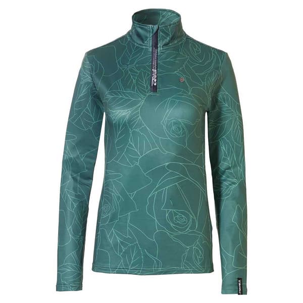 Rehall Kimi-r Fleece Med Halv Dragkedja Grönt M Kvinna