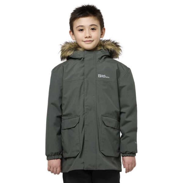 Jack Wolfskin Cosy Bear 3in1 Parka Grönt 116 cm Pojke