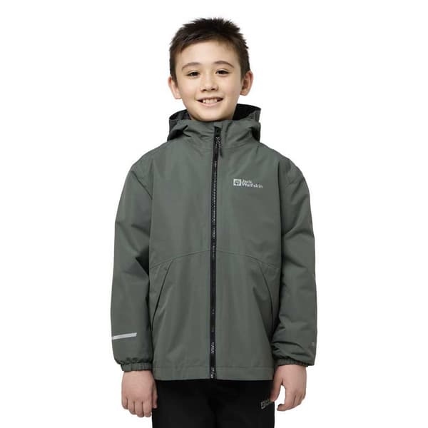 Jack Wolfskin Iceland 3in1 Jacka Grönt 104 cm Pojke