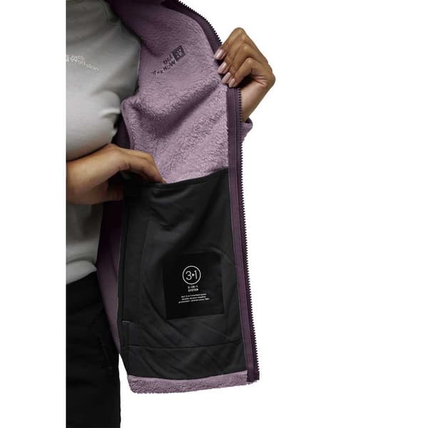 Jack Wolfskin Rotwand Jakke Lilla M Kvinde