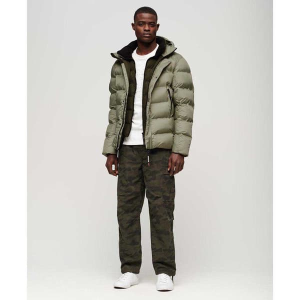 Superdry City Graphic Jacka Grönt XL Man