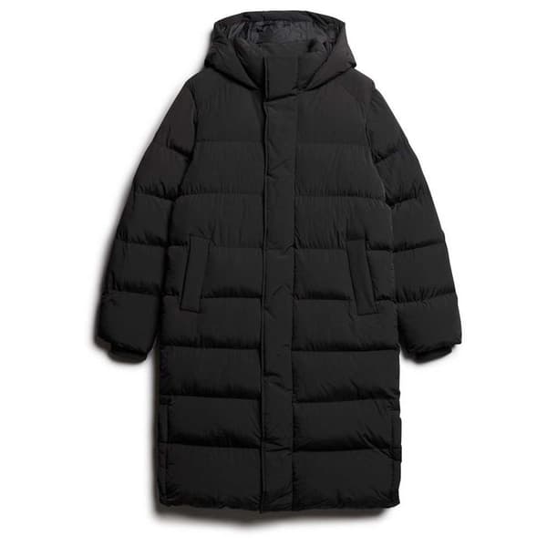 Superdry Longline Jacka Svart 2XL Man