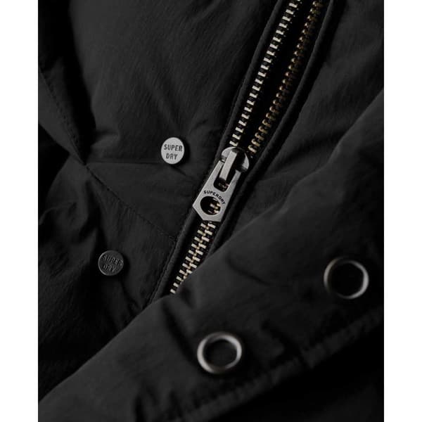 Superdry Longline Jacka Svart 2XL Man