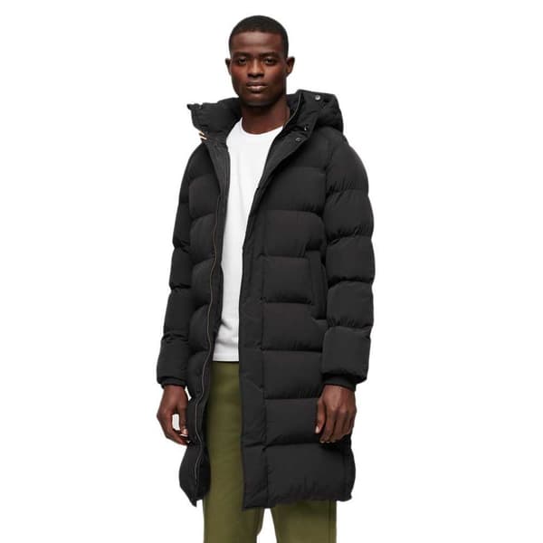 Superdry Longline Jacka Svart 2XL Man