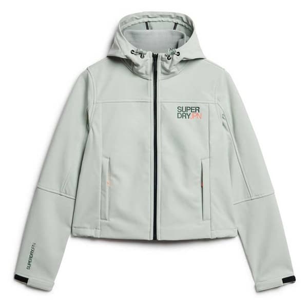 Superdry Soft Shell Trekker Jacka Grå S Kvinna