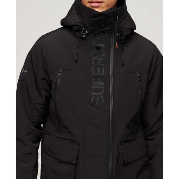 Superdry Ultimate Embroidered Jacka Svart L Man