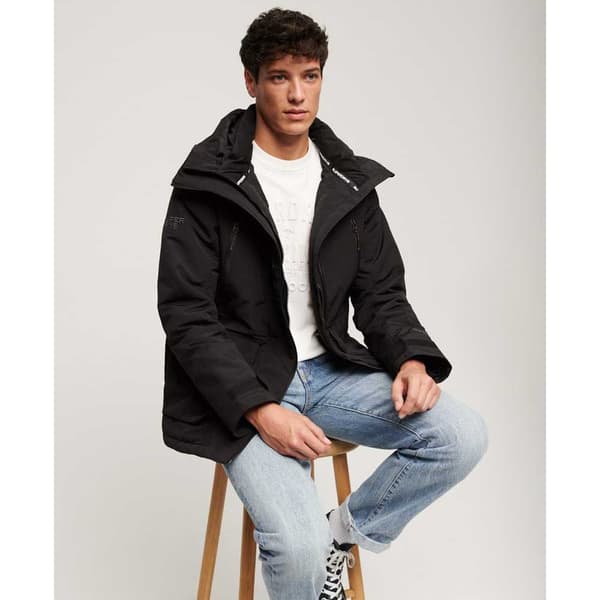 Superdry Ultimate Embroidered Jacka Svart L Man