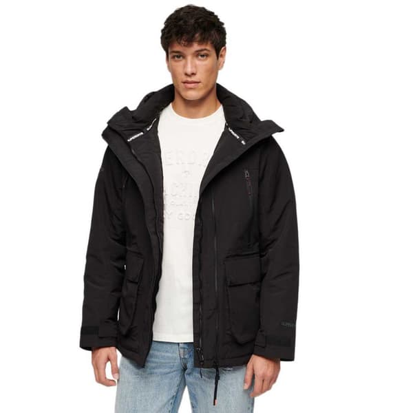 Superdry Ultimate Embroidered Jacka Svart L Man