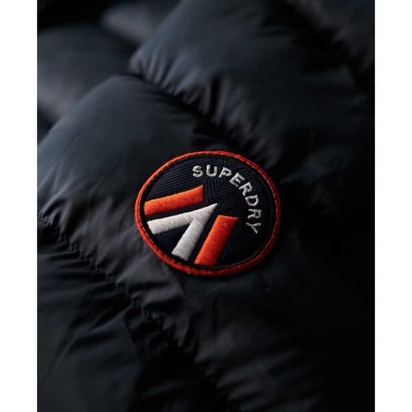 Superdry Fuji Quilt Padded Jacka Svart 2XS Kvinna