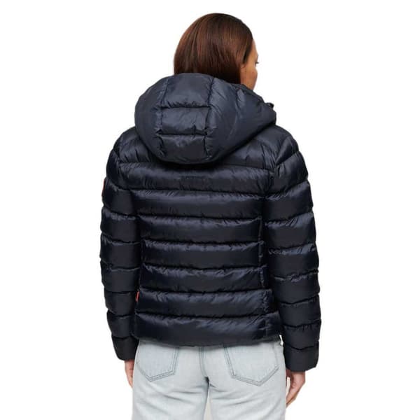Superdry Fuji Quilt Padded Jacka Svart 2XS Kvinna