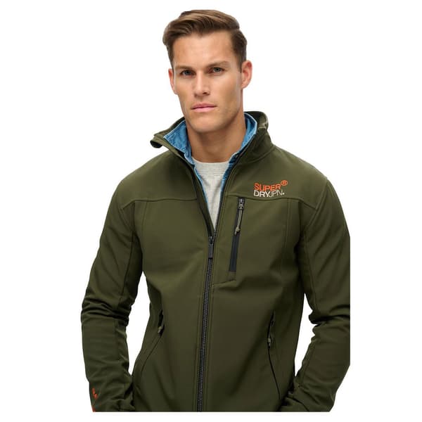 Superdry Softshell Trekker Track Jacka Grönt 2XL Man