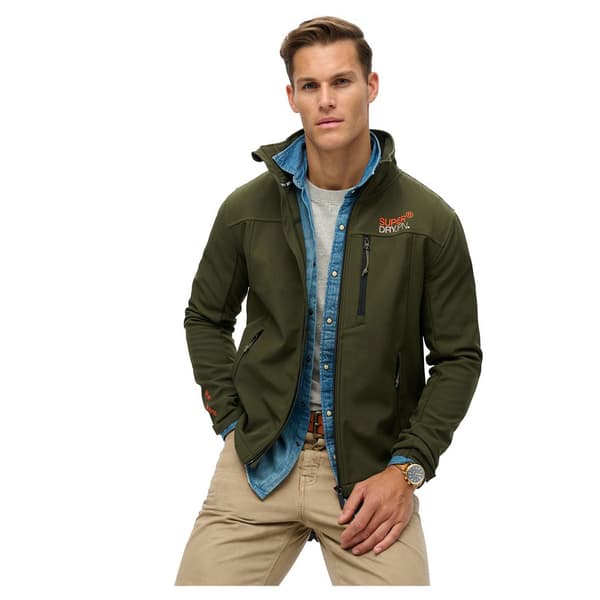 Superdry Softshell Trekker Track Jacka Grönt 2XL Man