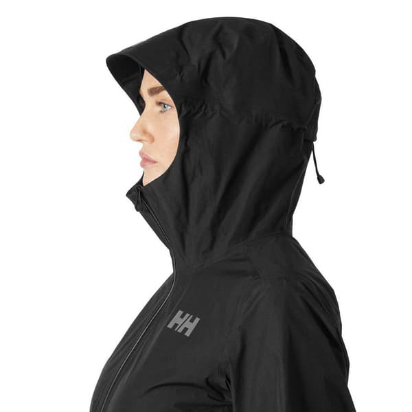 Helly Hansen Verglas Infinity 2.0 Regnfrakke Sort L Kvinde