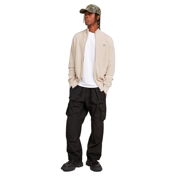 G-star Detailed Tröja Med Hel Dragkedja Beige S Man