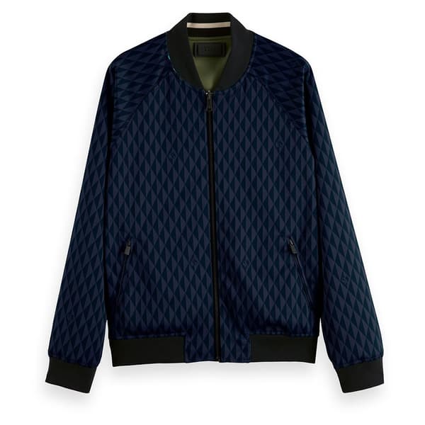 Scotch & Soda 180290 Bomberjacka Blå S Man