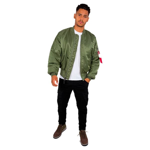 Alpha Industries Ma-1 Jakke Grøn 2XL Mand