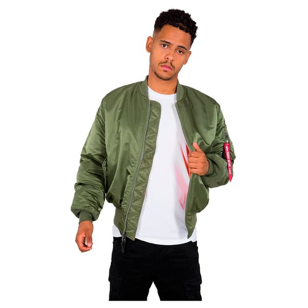 Alpha Industries Ma-1 Jakke Grøn 2XL Mand