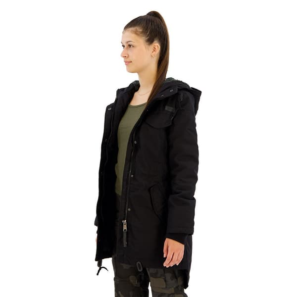 Brandit Marsh Lake Parka Sort 3XL Kvinde