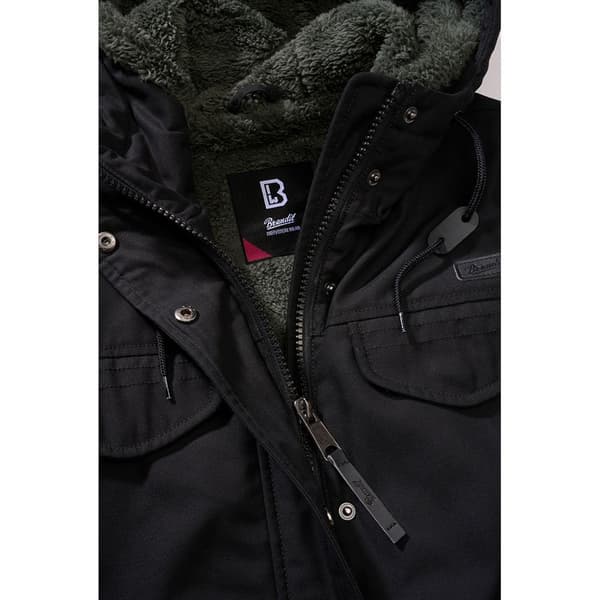 Brandit Marsh Lake Parka Sort 3XL Kvinde