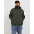 Miniatyrbillede 1 af 7: Jack & Jones Basic Softshell Plus Size Jakke Grøn 8XL Mand