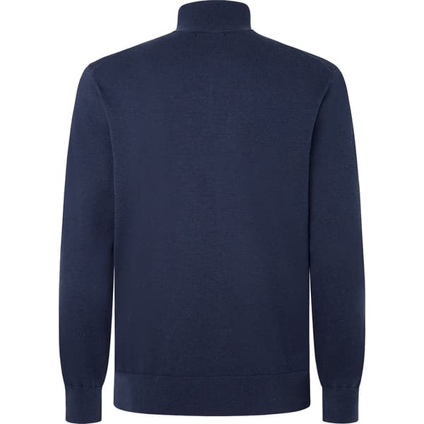 Hackett Hm703084 Halv Dragkedja Tröja Blå 2XL Man