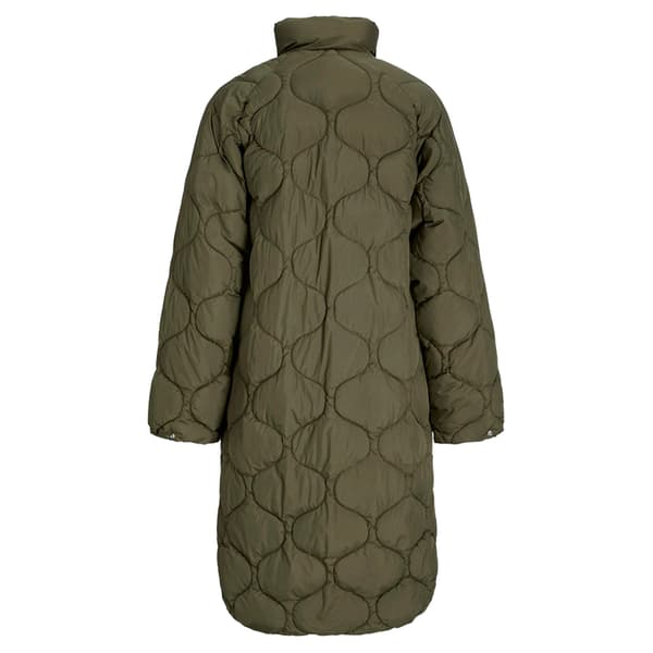 Jack & Jones Sena Quilted Frakke Grøn L Kvinde