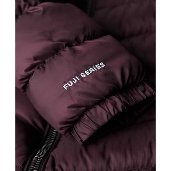 Superdry Fuji Mid Padded Jacka Lila XS Kvinna