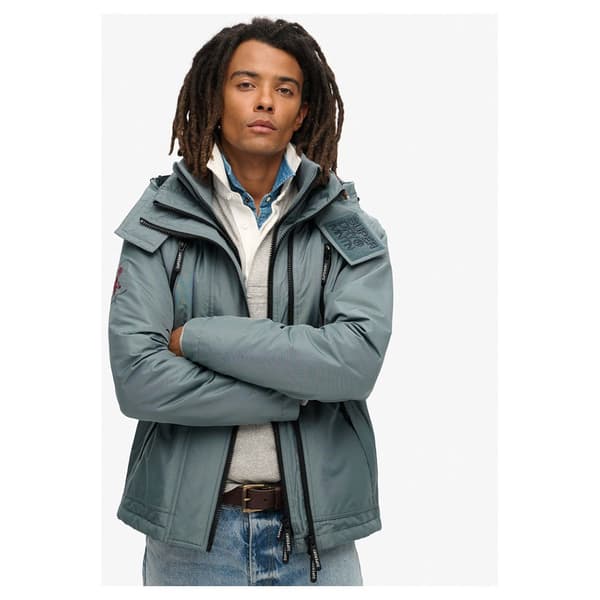 Superdry Mtn Jacka Blå,Grå S Man