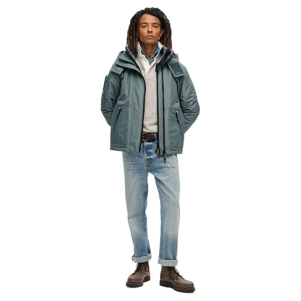 Superdry Mtn Jacka Blå,Grå S Man