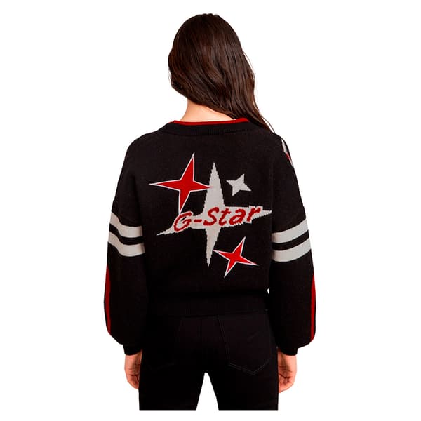 G-star Holiday Cardigan Sort M Kvinde