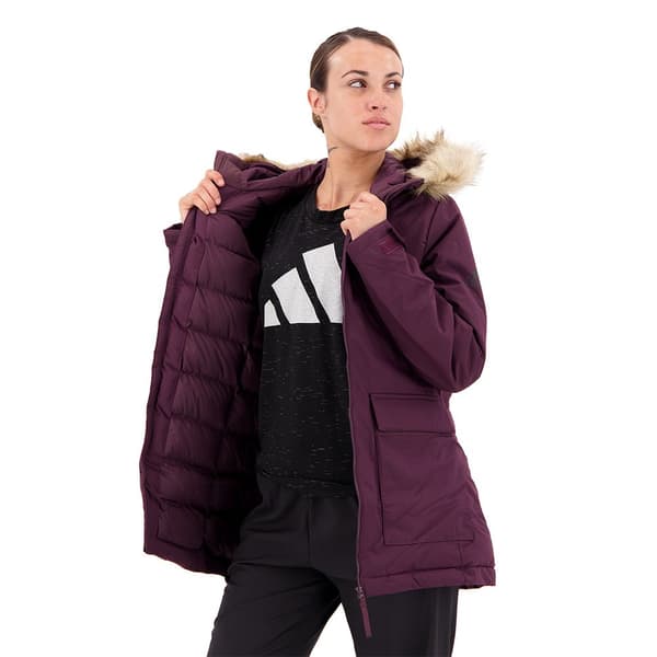 Adidas Utilitas Parka Takki Punainen S Nainen