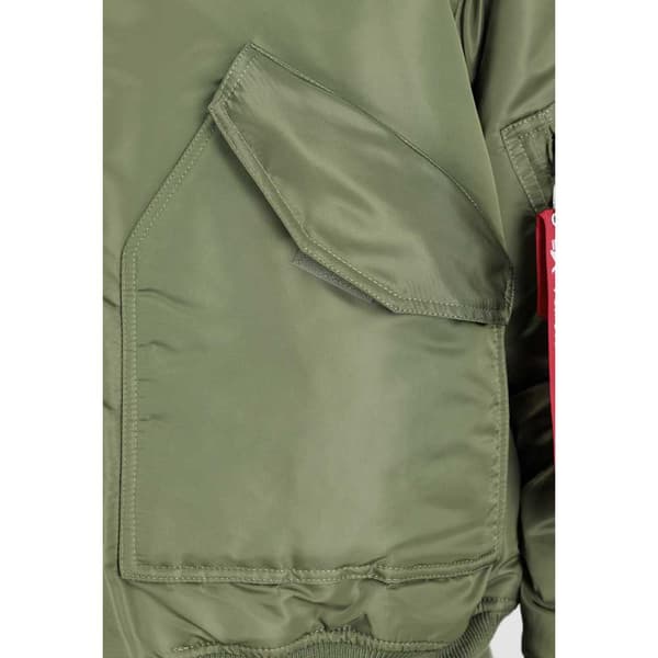 Alpha Industries Cwu45 Jacka Grönt S Man